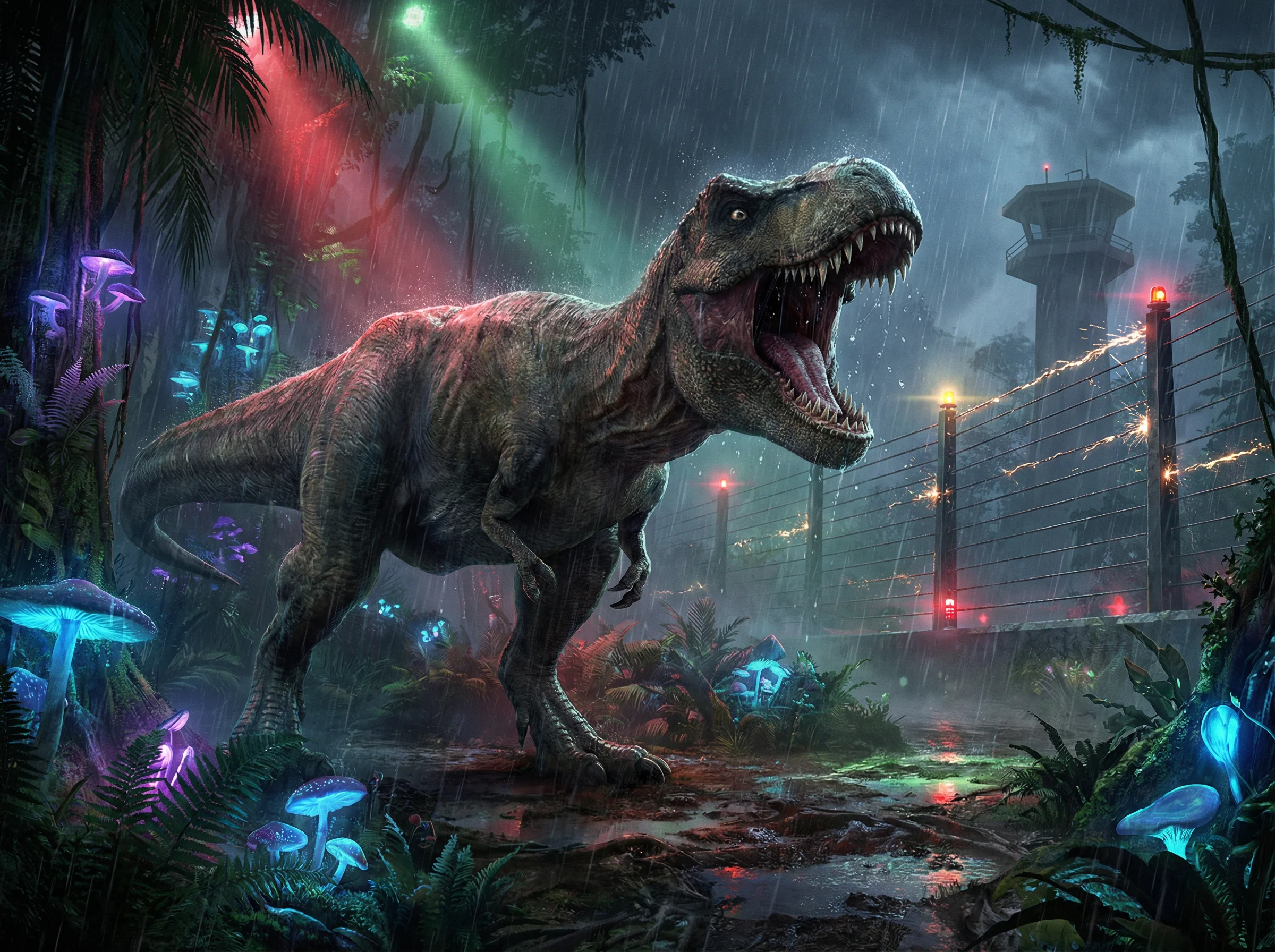 霸王龙全身像 - b体育网 围栏安全监控中的顶级掠食者