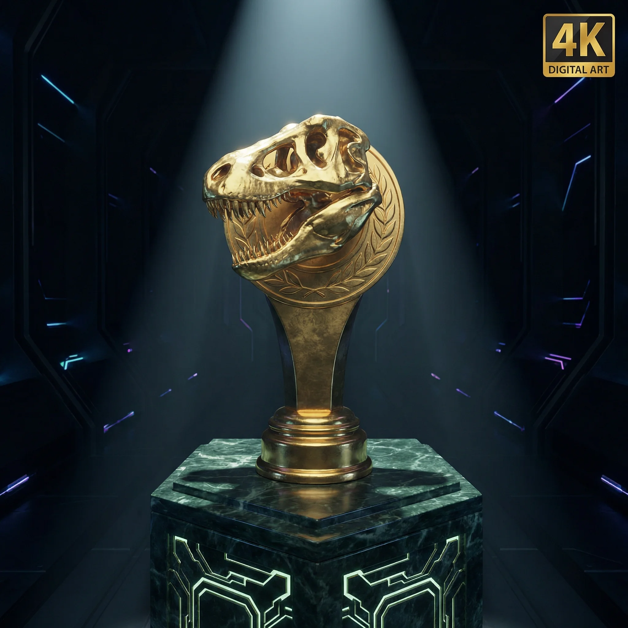 恐龙公园园长荣耀奖杯 - 园长专区最高荣誉